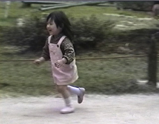 girl running